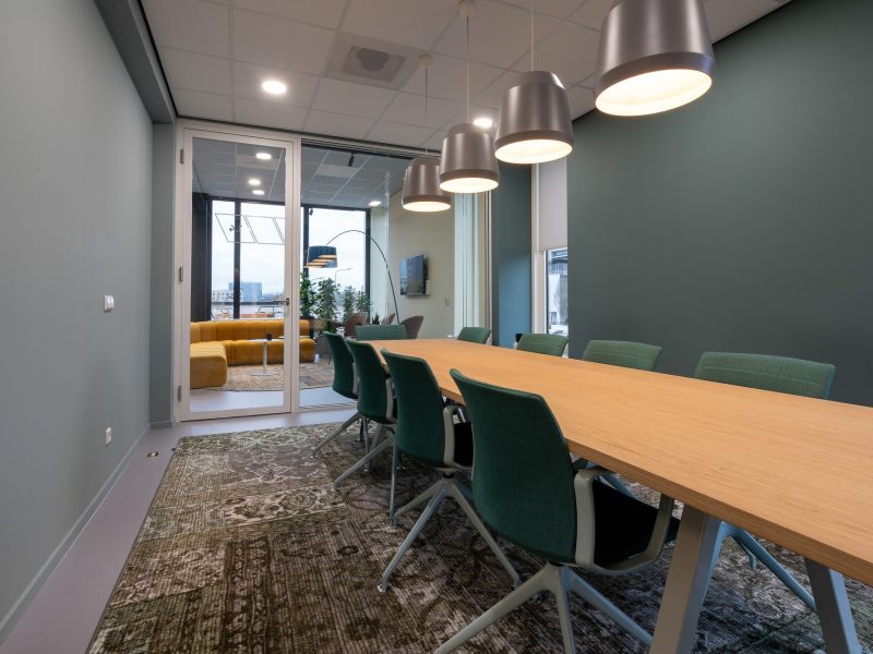 chairs put table room with patterned carpet 181624 17396